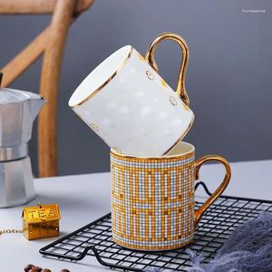 Canecas Antigo Criativo Cerâmica Café Caneca Latte Café da Manhã Aveia Sobremesa Leite Beber Conjunto