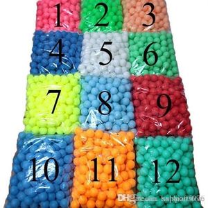 150 Pçs / saco Todo 40mm Jogo Beerpong Decoração de Casa Bolas de Ping Pong Coloridas Brinquedos para Bebês Hxl251H