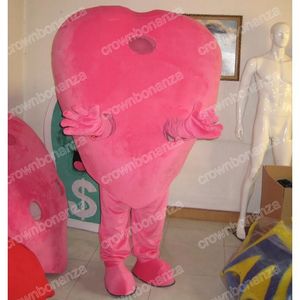 Vuxen storlek rosa hjärtmaskot kostymer halloween tecknad karaktär outfit kostym xmas utomhus fest festival klänning kampanj reklamkläder