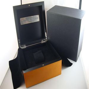 Fabriksleverantör hel för PAM111 PAM719 Watch Box Original trä Inner Ytter Mans klockor Boxar Papers Wristwatch Good274m