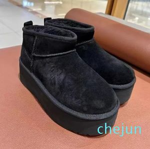 Classic Ultra Mini Platform Boot Tasman Snow Boots Tofflor Suede Wool Comfort Winter Ankle Booties For Middle Boot