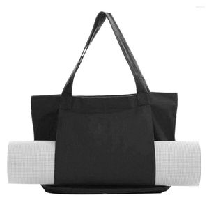 Borse da esterno Oxford Yoga Mat Tote Bag Multifunzionale Fitness Storage Grande capacità Lavabile Leggero Pieghevole per il campeggio