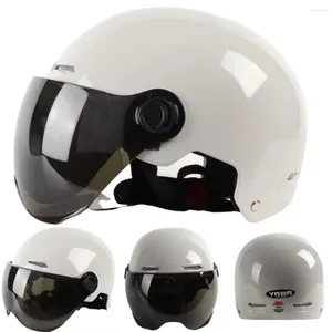 Caschi da moto Casco per veicoli elettrici Donna Uomo 4 stagioni Vernice universale Moda Semplice traspirante Commercio all'ingrosso Non motociclistico Estate