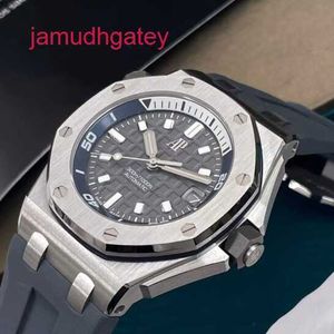 AP Swiss Luxury Watch Royal Oak Offshoreシリーズ15720st Precision Steel Grey Plateメンズファッション、レジャー、ビジネス、スポーツ、メカニカルダイビングウォッチ