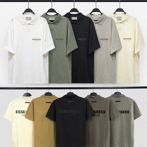 Designer Mens Stylist Polo Shirt Fahsion essentialShirt Tees Mens Designer Clothes Essentail Short Sleeve Fashion Mens Summer T Shirt Asiatisk storlek M-3XL G7Z5#