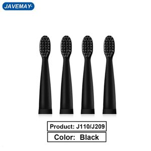 Cabeça de escova de dentes elétrica, escova macia, bico de substituição sensível para javemay j110 j209 231121