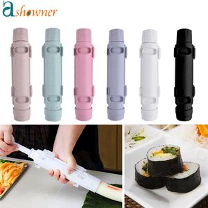 Sushi Tools Sushi Maker Quick Sushi Bazooka Japanese Roller Rice Mold Vegetabilisk kött rullande DIY Sushi Making Machine Sushi Tool 230422