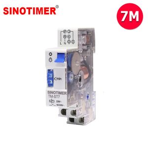 Timers 7 minutos 20 Preço de fábrica de intervalo 18mm Módulo único Din Staircase Switch Timer para controles de iluminação 230422