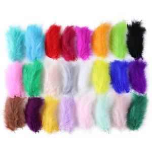 Party Decoration Fluffy Marabou Trkiye feather for craft 10-15cm natural Plumas jewelry making wedding party decoration dream catcher feather 231122