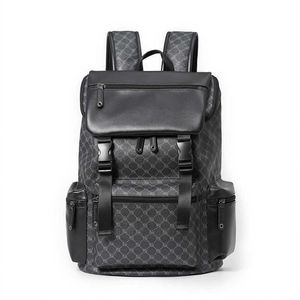 plecak moda plecaków mężczyzna skórzana torba na laptopa Waterproof Waterproof Designer School Mężczyzna Travel Bagpack Mochila 2023 230417