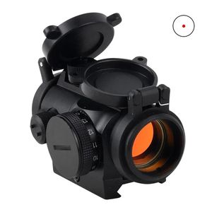 Telescópio binóculos 1x25 caça ao ar livre compacto brilho ajustável reflexo red dot sight glock tactica rifle óptico escopo 231121
