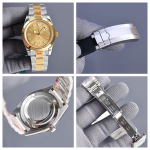 Mecânica Mecânica Automática de Alta Qualidade 40MM Aço Inoxidável Relógio de Mostrador de Ouro Safira À Prova D 'Água Cinta Dobrável Clássica Montre De Luxe Dhgate