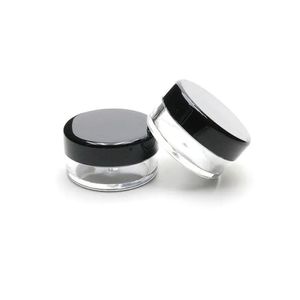 Packing Bottles Wholesale Jars Cosmetic Sample Empty Container 5Ml Plastic Round Pot Screw Cap Lid Small Tiny 5G Bottle For Make Up Ey Dhgae