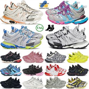 Autentico OG Track 3 Designer Runner Scarpe casual Tirple s Nero Bianco Rosa Neon Verde scuro Beige Uomo Donna Tracks 3.0 Paris Platform OG Sneakers Scarpe da ginnastica