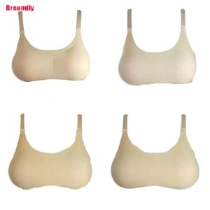 Breast Form 9CM Realistic Sponge False Breast Forms Tits Fake Boobs For Crossdresser Shemale Transgender Drag Queen Transvestite Mastectomy 231121