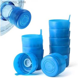 Butelka wodna 5pcs 55 mm Water Bott Snap na czapce Zastąpienie 3 i 5 galonów zakrętki z dzbanem wodnym RSAB Non-Spill Caps Anti Splash Peel Q231122