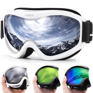 Ski Goggles MAXJULI Brand Professional Double Lens Anti fog UV400 Glasses Mens 231122