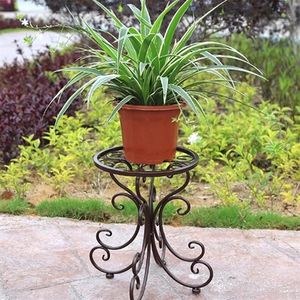 Suporte de metal para plantas, para áreas internas e externas, prateleira de canto para vasos de flores, estante de exposição para casa, jardim, decoração 1176h