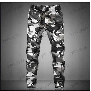 Erkekler Pantolon Kamuflaj Askeri Jogger Pantolon Erkekler 2023 Saf Pamuklu Erkek Bahar Sonbahar Kalem Harem Pantolon Erkekler Rahat Pantolon Camo Joggers T231122