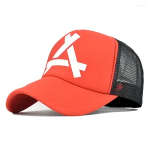 Ball Caps Mode Marke Unisex Baseball Kappe Frauen Hut Atmungsaktive Männer Sommer Mesh Gorras