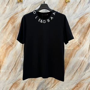 Tasarımcı Top Erkek Tasarımcı Tişört Giysileri Erkek Kadın T-Shirts Lüks Moda Mektubu Yuvarlak Boyun Siyah Beyaz Kısa Kollu Tişört Erkekler Unisex Giysileri Tee Top 3xl