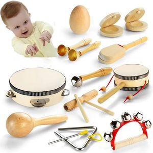 Keyboards Piano Baby Music Toys Educational Learning Musical Instrument Child Game Montessori Wooden Rattle born 0 12 Months 231122