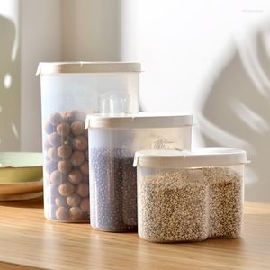 Storage Bottles High Capacity Food Jar Plastic Dried Fruit Eco Friendly Jars Bottle Thicken Plastique Kitchen Items Canister