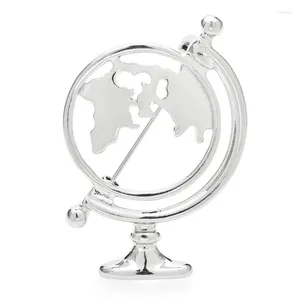 Brooches Wuli&baby Metal Global For Women Unisex Easy-match Earth Party Casual Brooch Pins Gifts