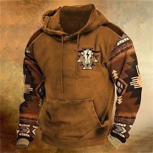 Men's Hoodies Sweatshirts Vintage Pullover Hoodies For Men Autumn Retro Men Hoodies Fashion Oversized Sweatshirt Long Sleeve Casual Men S Clothing TopsL231122