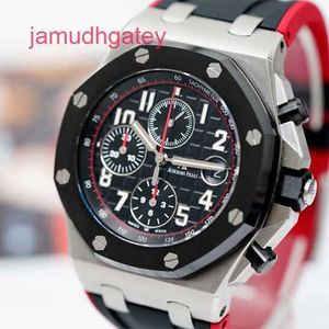 Ap suíço relógio de luxo relógio masculino royal carvalho offshore 26470so oo a002ca.01 vampiro relógio mecânico 42mm conjunto completo