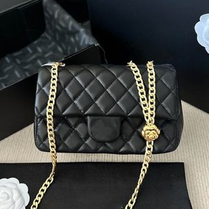 Metal Camellia Kadın Klasik Omuz Çantası Ayarlanabilir Zincir Orijinal Deri Trend Para Çantası Lüks Çantası Zippy Cüzdan Tasarımcı Kart Tutucu Bearcases Birkin 20cm