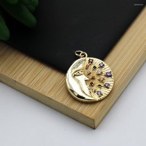 Charms 2023 Fashion GoId Pendant AII Kinds Of NeckIace Accessories Round Star Men's And Women's Street BIast