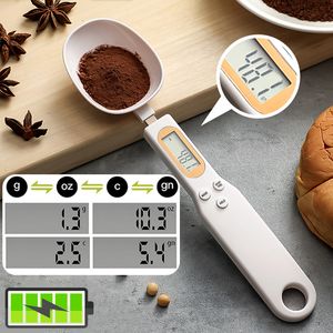 Measuring Tools Electronic Kitchen Scale 500g01g Digital Measuring Spoon with LCD Display Food Flour Scale Mini Kitchen Scales Baking Supplies 230422