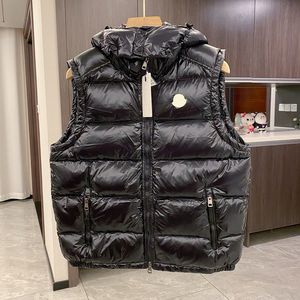 Designer Down Vest Designers Pocket Jackets MENS VOMENS Luxury Winter Clothes M Letters Zipper Badges Casual Coat Goose Vests Pinkwing-15 CXD2311221