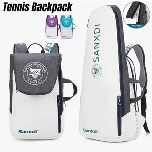 Tennisväskor ryggsäck badminton väska padel squash racketer stor kapacitet racket y231121