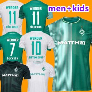 2023 2024 Werder Bremen Special Soccer Jersey Marvin Ducksch Leonardo Bittencourt Black Green 23 24 Friedl Pieper Football Shirts Veljkovic Stark Men Kit Kit