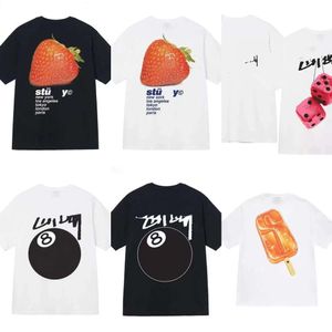 Tasarımcı T-Shirts Yaz Gömlek Erkek Tees Erkekler Tişörtleri Pamuk Üstleri Adam Günlük Giyim Sokağı İnce Fit Şortlu Kol 4013