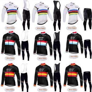 Quick step Pro Team Maglia da ciclismo Maglia invernale Manica lunga In pile termico Abbigliamento da bici Maillot Ropa Ciclismo A08278n