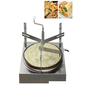 Altri elettrodomestici Crepe Maker in acciaio inossidabile Spalmatore per pastella per pancake Pancake Stick Pie Spread Egg Skin Cake Spreading Tools313D9 Dhgri