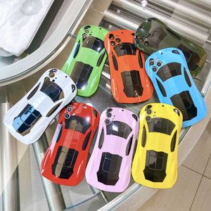 Cell Phone Cases 3D new sports car shape mobile phone case for iPhone 14Pro Max 14 Plus 12 Pro 13 Pro Max 11Pro X XS XR mobile phone case J230421