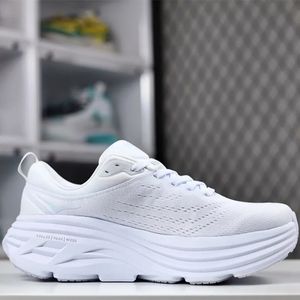 Hoka One Bondi 8 Clifton 남자 여자 운동 신발 러너 Hokas Carbon x2 트리플 블랙 흰색 가벼운 블루 야외 스포츠 디자이너 트레이너 라이프 스타일 충격 흡수