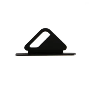 Gift Wrap Molded Tiangle Shaped Hang Tab Box Package Slot Hole Insert Hanger Single Prong Hook Plastic Hanging Tabs Header Display