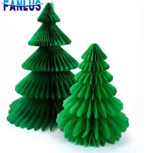 Christmas Decorations 1pcslot 7.5cm20cm Christmas Tree Honeycomb Party Decoration Christmas Decorations For Home Christmas Tree Decorations favors 231121