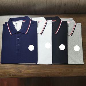 Designer Polo Mens T Shirt Designer T Shirt Skull Print Tshirts Tops With Stripe Unisex Kort ärmar