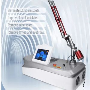 Professional Q Switch ND YAG Picosecond Laser Machine 755nm Laser Freckle Treatment Skin Resurfacing Laser Tattoo Removal Machine For Salon