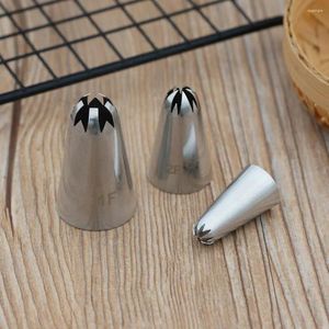 Baking Tools #1F #2F #3F Piping Nozzle Set Drop Flower Pastry Icing Tips For Cake Decorating DIY Baby Snack Meringue