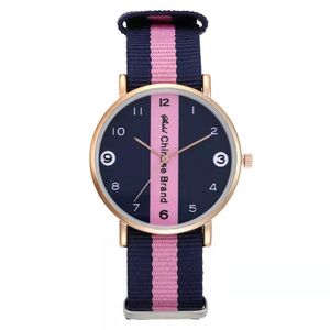 Orologi da polso Moda Casual Alta qualità da donna Cinturino in nylon stile cinese Orologio ultra sottile Orologio decorativo da studente Retro classico