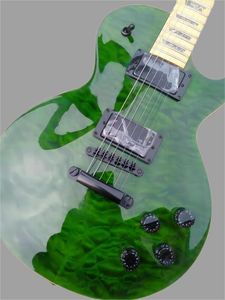 Maple Top 6 String Electric Guitar ، لوحة الأصابع ، يمكننا التخصيص وفقًا لـ Need 2589