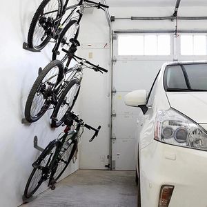 Ganchos 3 pçs/set bicicleta rack ciclismo pedal cadeado titular pneu montagem na parede suporte de armazenamento cabide acessório