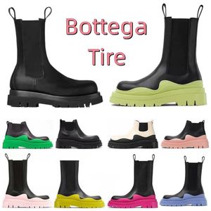 Pneumatico donna designer stivale da donna uomo nero piattaforma di moda gialla verde piattaforma di bootie invernale showie szie 35-44